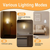 Lighting fixture with various modes displayed in a home setting